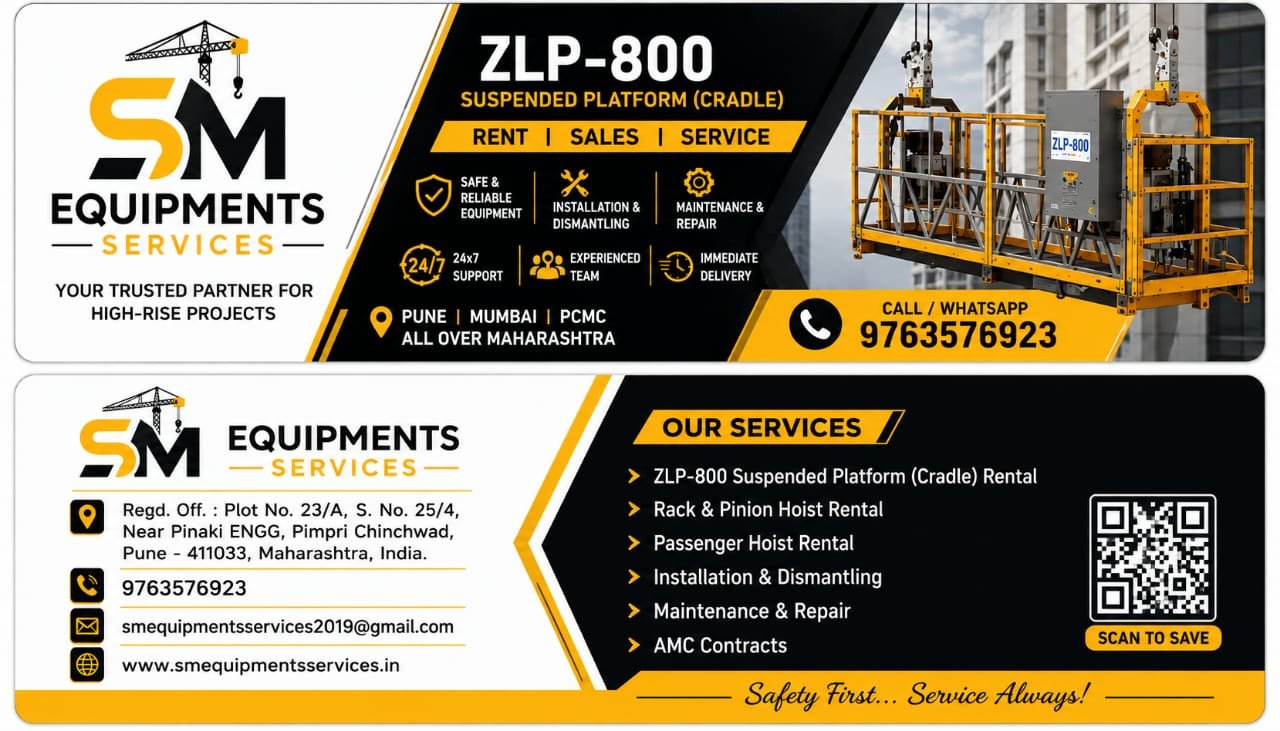 SM Equipments Services branding